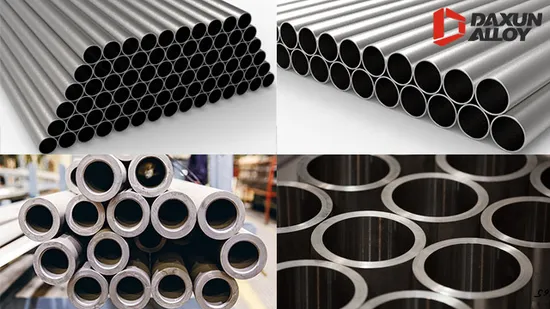 Tubería soldada de titanio Suministro eficiente ASTM B861 Grado 1 Grado 2 Soldadura TIG Resistencia a la corrosión Construcción naval de alta resistencia Tubería soldada de titanio
