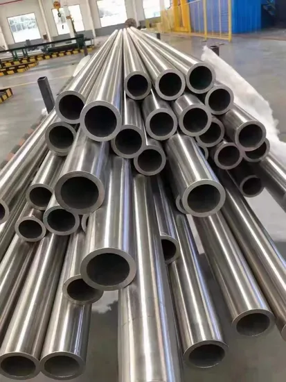 Tubo de titanio Ta2 para uso industrial, ligero y resistente a la corrosión.